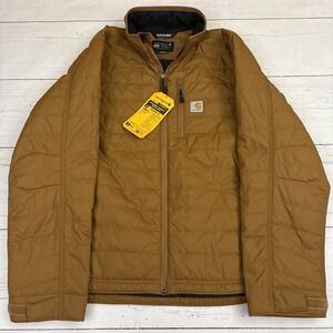 Carhartt Rain Defender Jacket Relaxed Fit OJ2208-M Mens Large New NWT